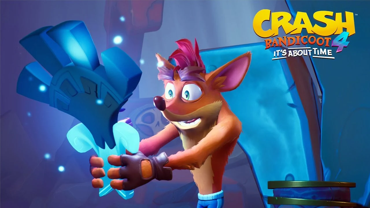 Illustration de Crash Bandicoot 4: It’s About Time, disponible en streaming sur GeForce Now.